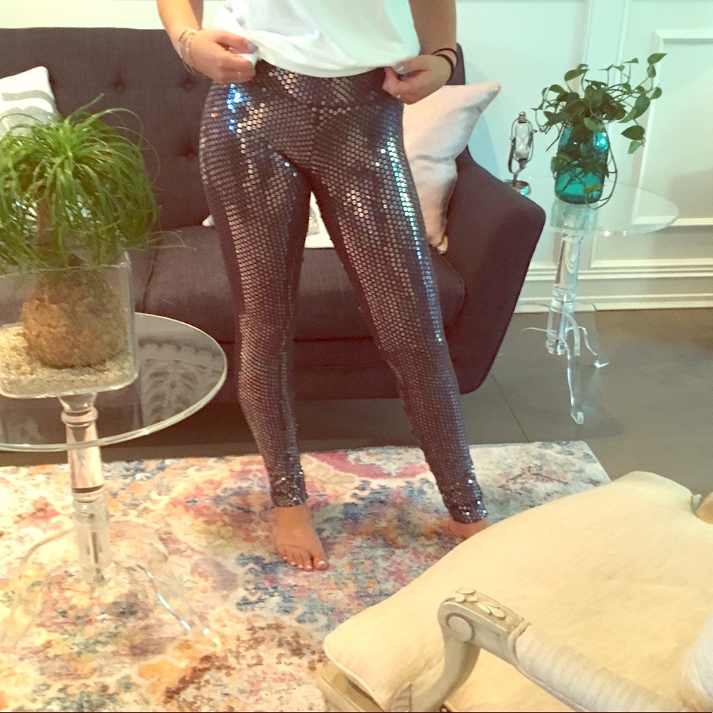 Sequin leggings